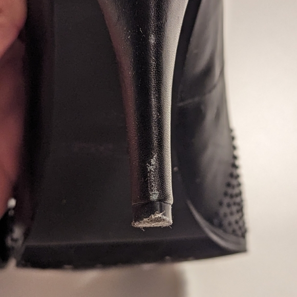 Women's Diesel Selenah Peep-toe Heels, Black, Size 38, 4" heel - Picture 11 of 12